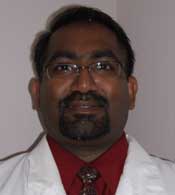 Dr. Satram at Awards Ceremony
